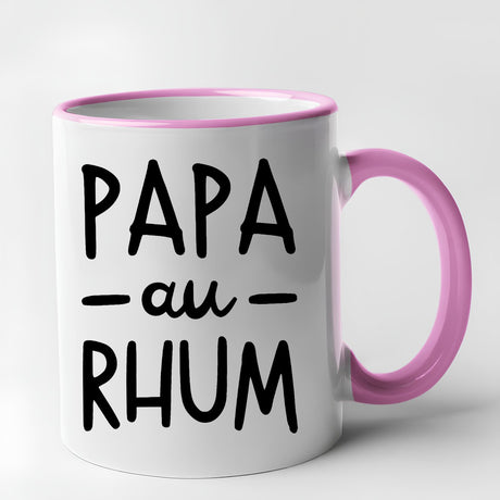 Mug Papa au rhum Rose