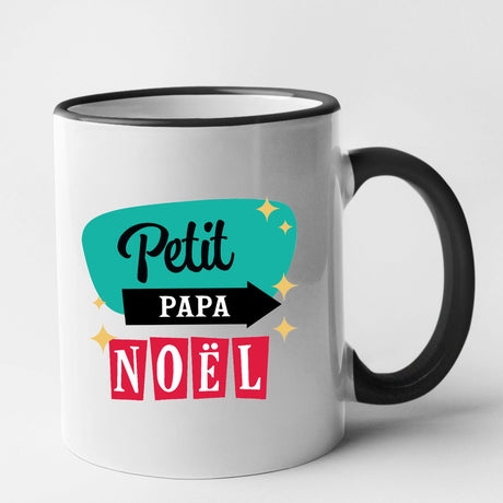 Mug Petit Papa Noël Noir