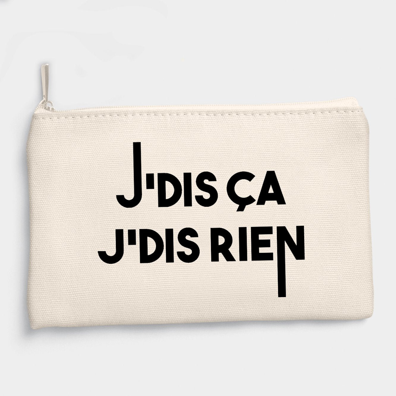 Pochette Je dis ça je dis rien Beige