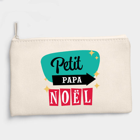 Pochette Petit Papa Noël Beige