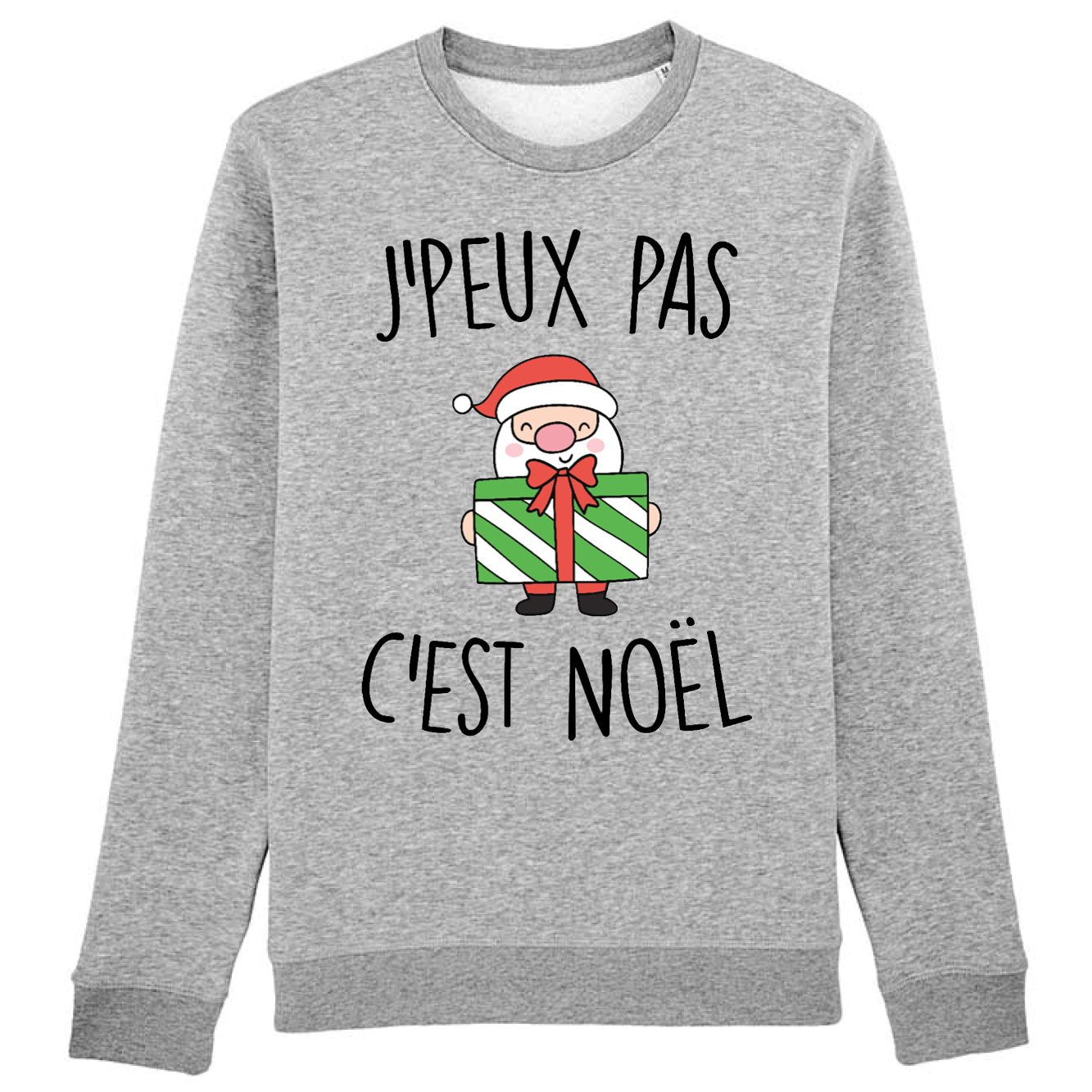 Sweat Adulte J'peux pas c'est Noël 