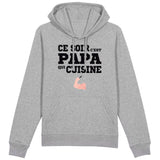 Sweat Capuche Adulte Ce soir c'est papa qui cuisine 