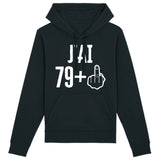 Sweat Capuche Adulte J'ai 80 ans 79 + 1 