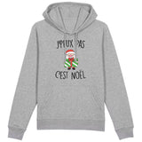 Sweat Capuche Adulte J'peux pas c'est Noël 