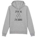 Sweat Capuche Adulte J'peux pas j'ai chorale 