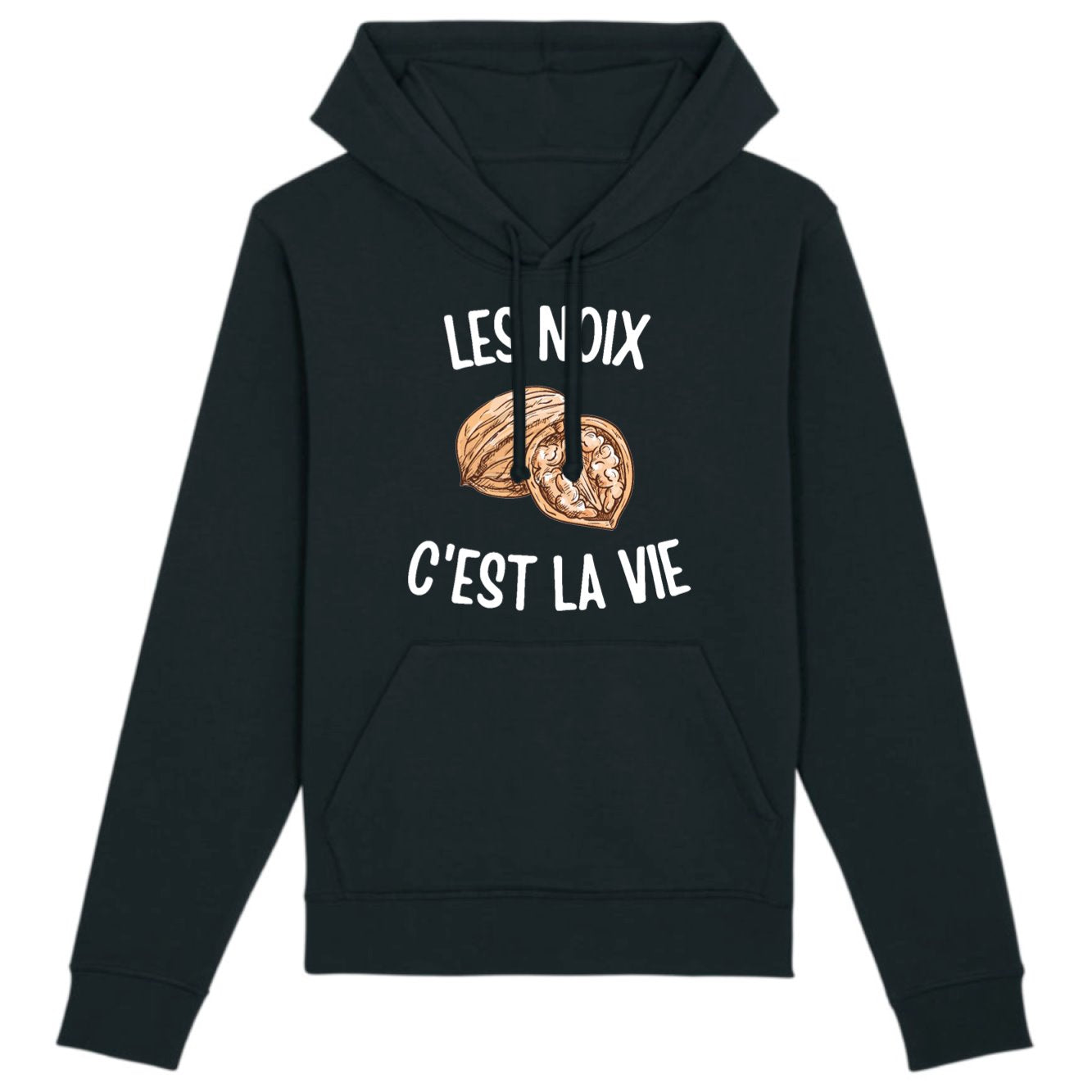 Sweat Capuche Adulte Les noix c'est la vie 