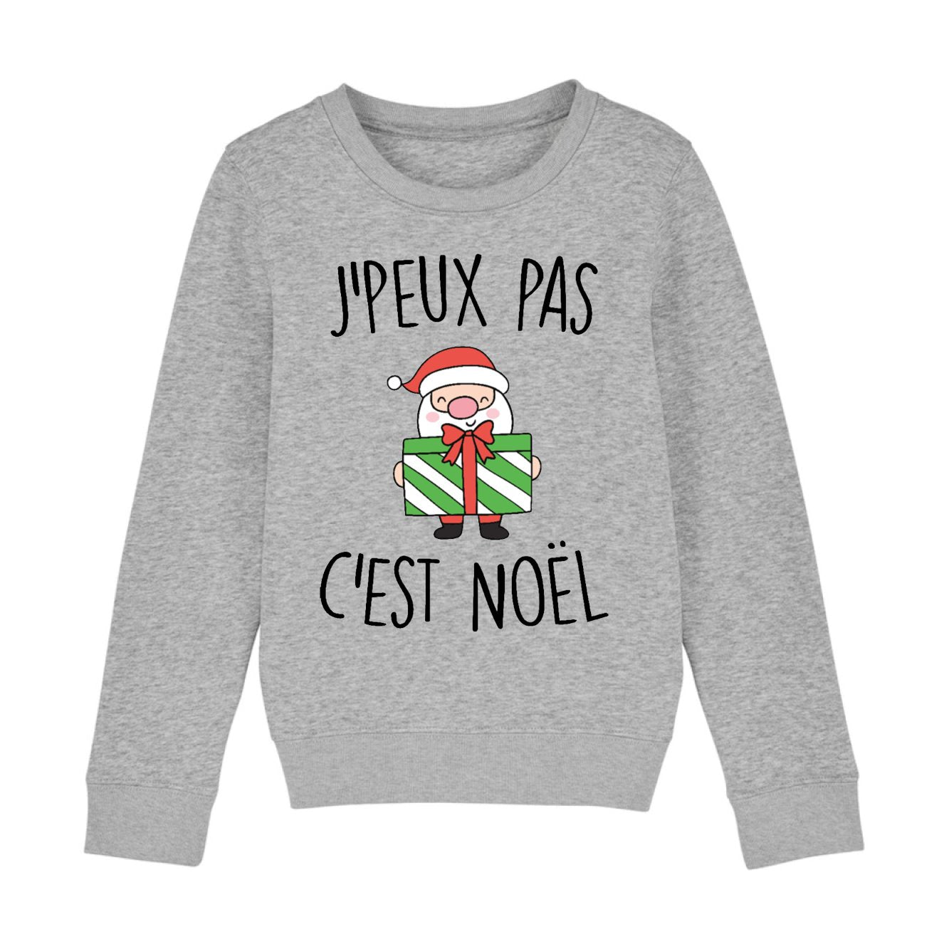 Sweat Enfant J'peux pas c'est Noël 