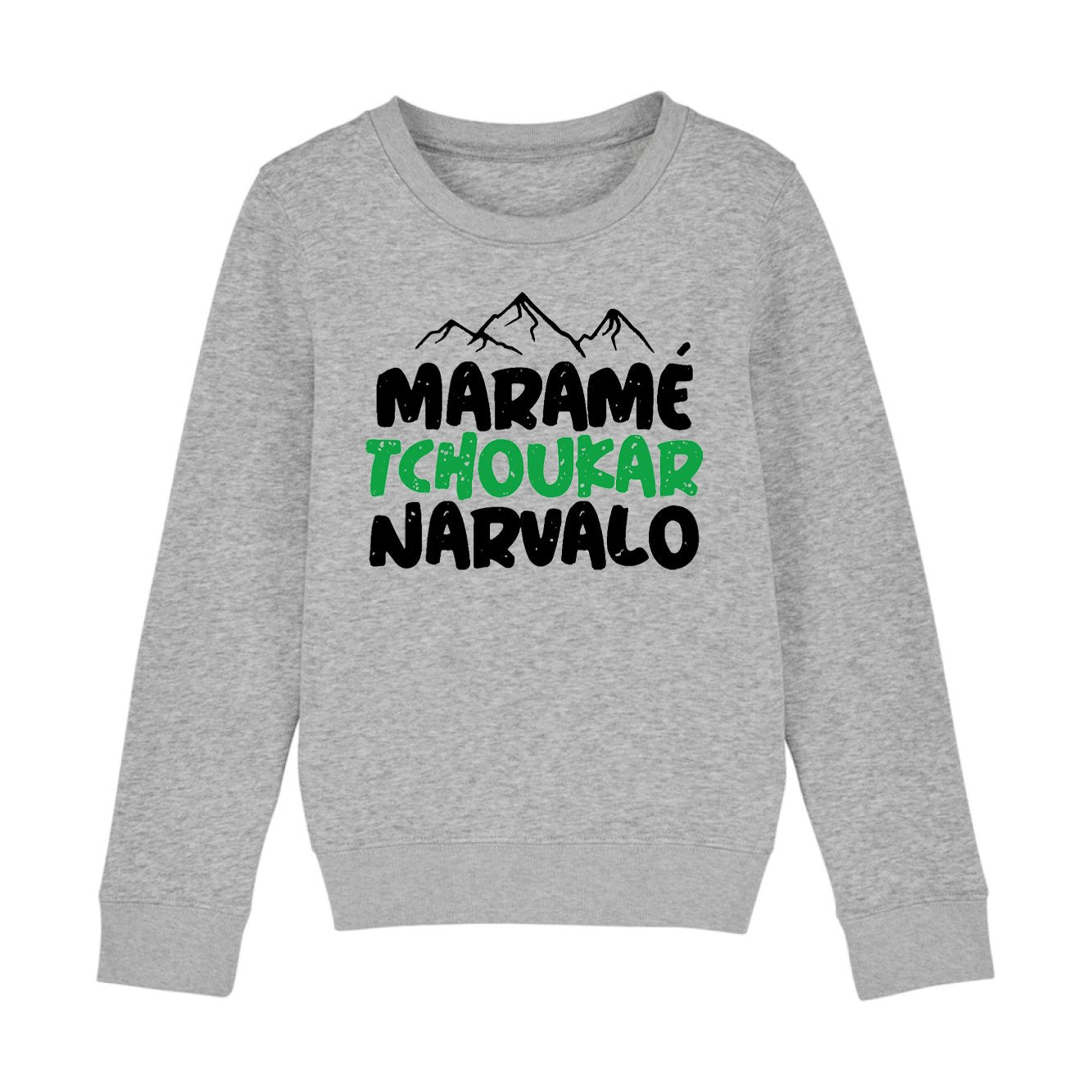 Sweat Enfant Maramé tchoukar narvalo 