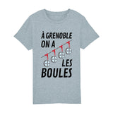 T-Shirt Enfant À Grenoble on a les boules 