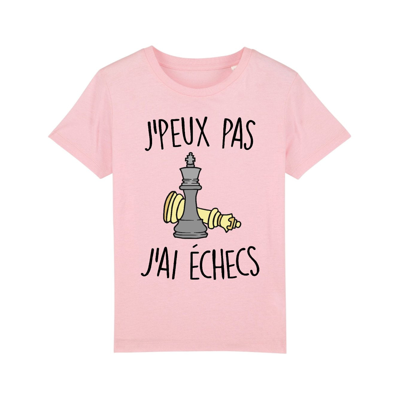 T-Shirt Enfant J'peux pas j'ai échecs 