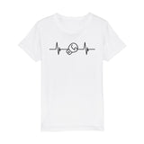 T-Shirt Enfant Rythme cardiaque boxe 