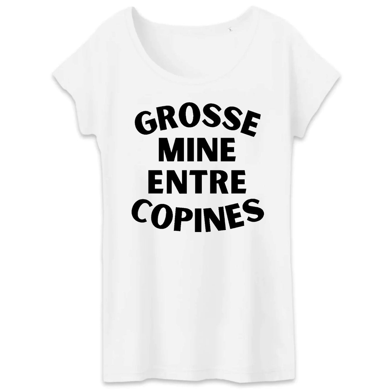 T-Shirt Femme Grosse mine entre copines 