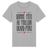 T-Shirt Homme Bonne fête au meilleur grand-père 