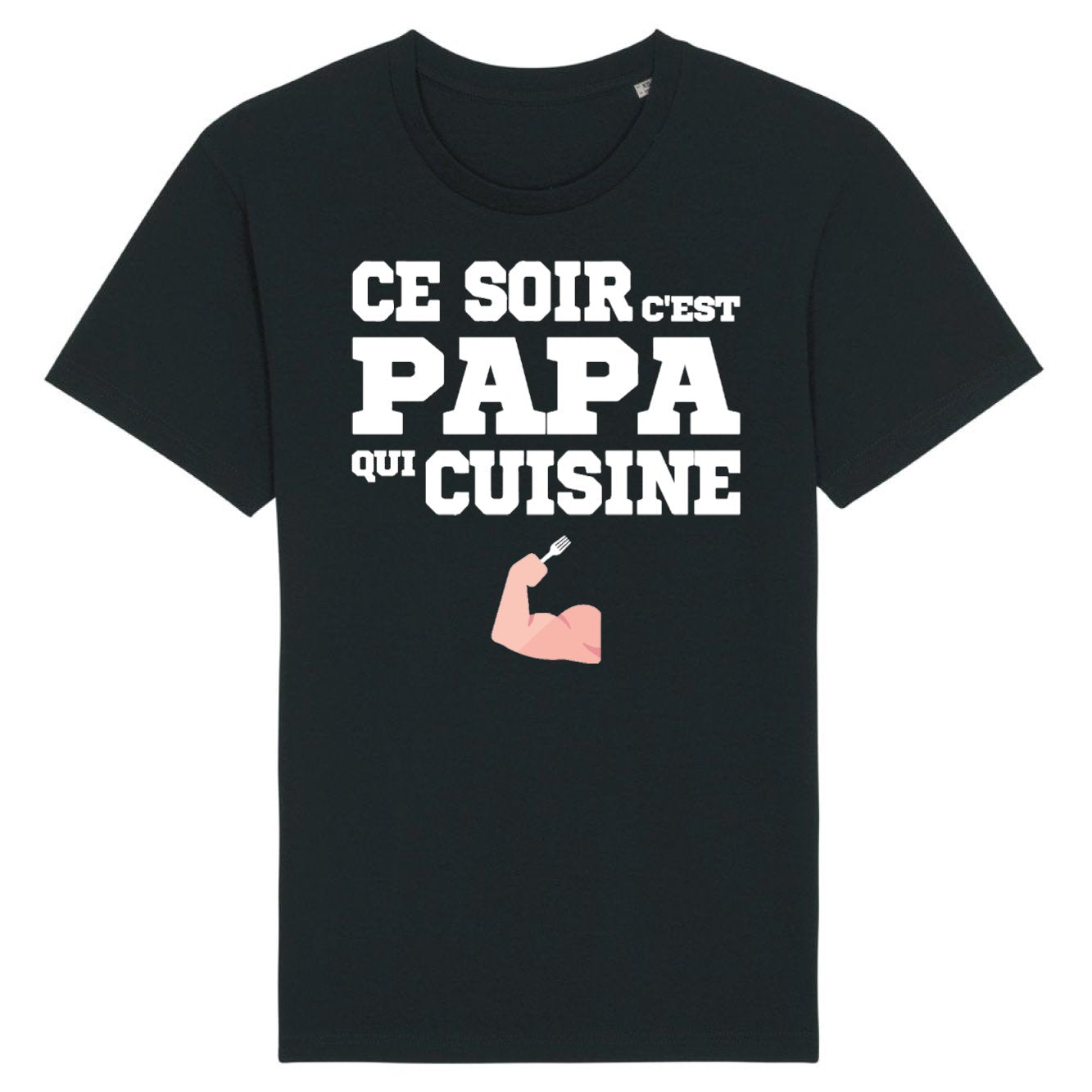 T-Shirt Homme Ce soir c'est papa qui cuisine 