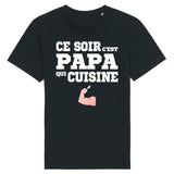 T-Shirt Homme Ce soir c'est papa qui cuisine 