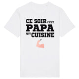 T-Shirt Homme Ce soir c'est papa qui cuisine 