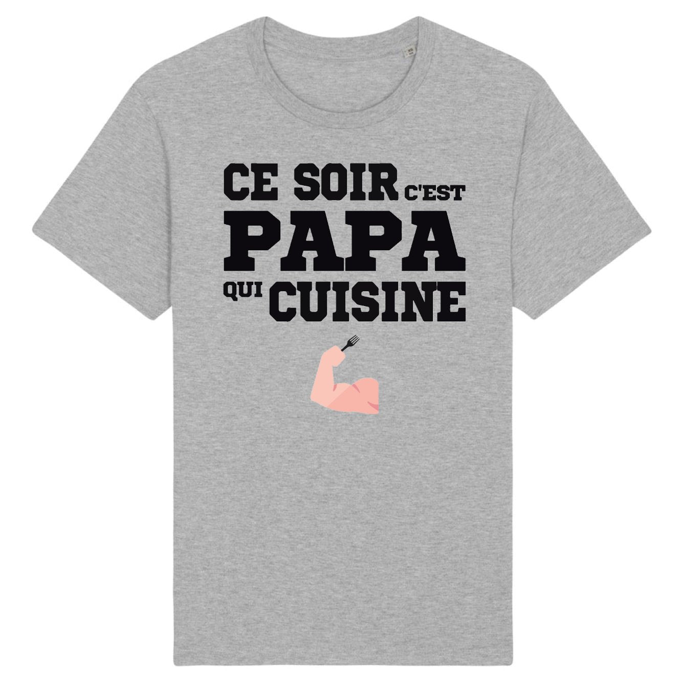 T-Shirt Homme Ce soir c'est papa qui cuisine 