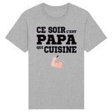 T-Shirt Homme Ce soir c'est papa qui cuisine 