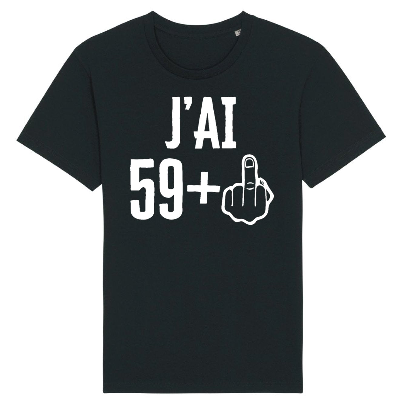 T-Shirt Homme J'ai 60 ans 59 + 1 