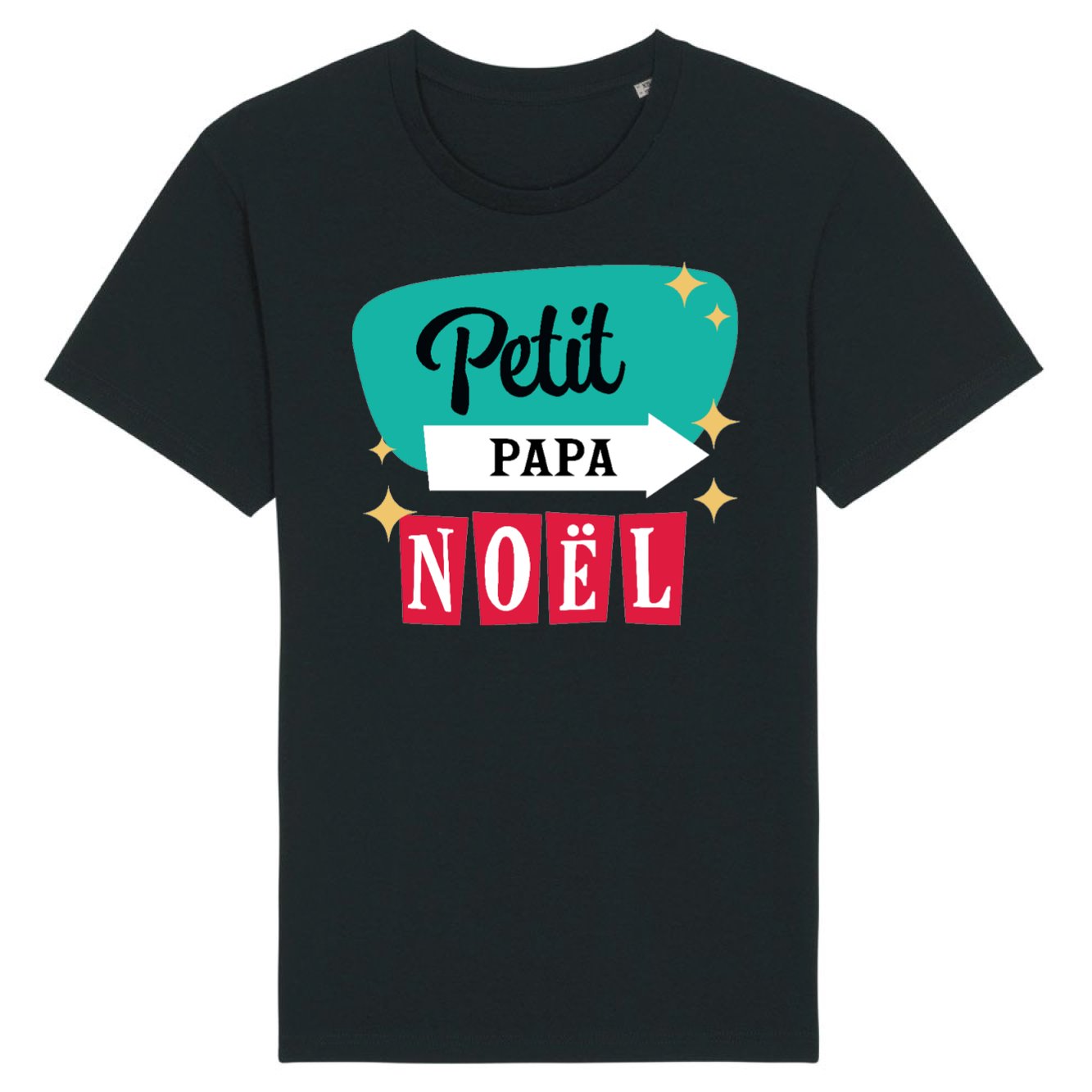 T-Shirt Homme Petit Papa Noël 
