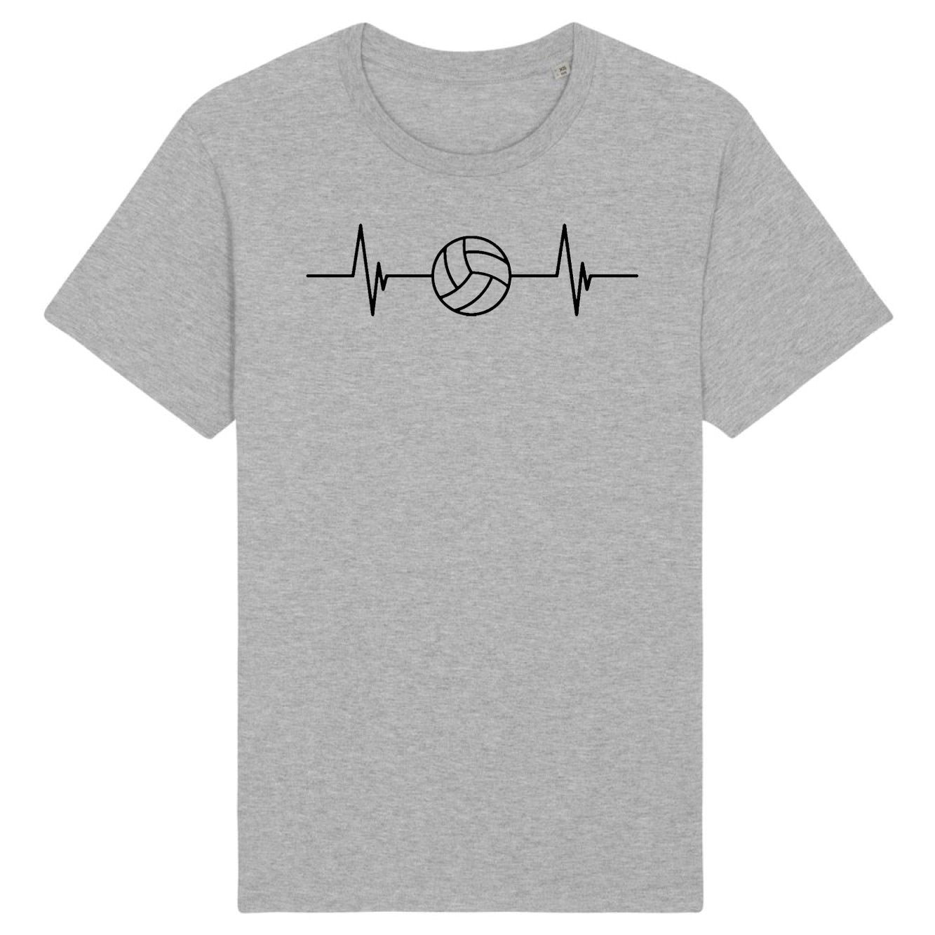 T-Shirt Homme Rythme cardiaque volley 