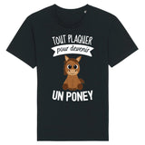 T-Shirt Homme Tout plaquer pour devenir un poney 