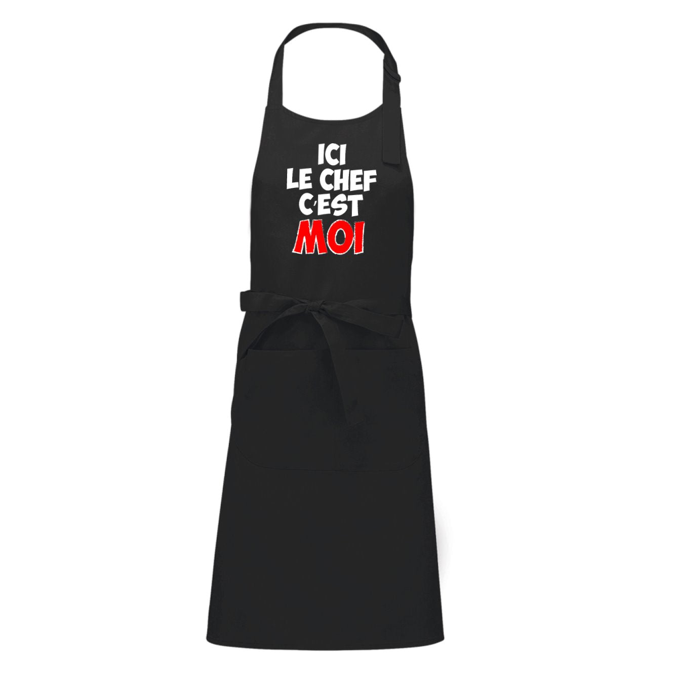 Tablier Ici le chef c'est moi 