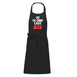 Tablier Ici le chef c'est moi 