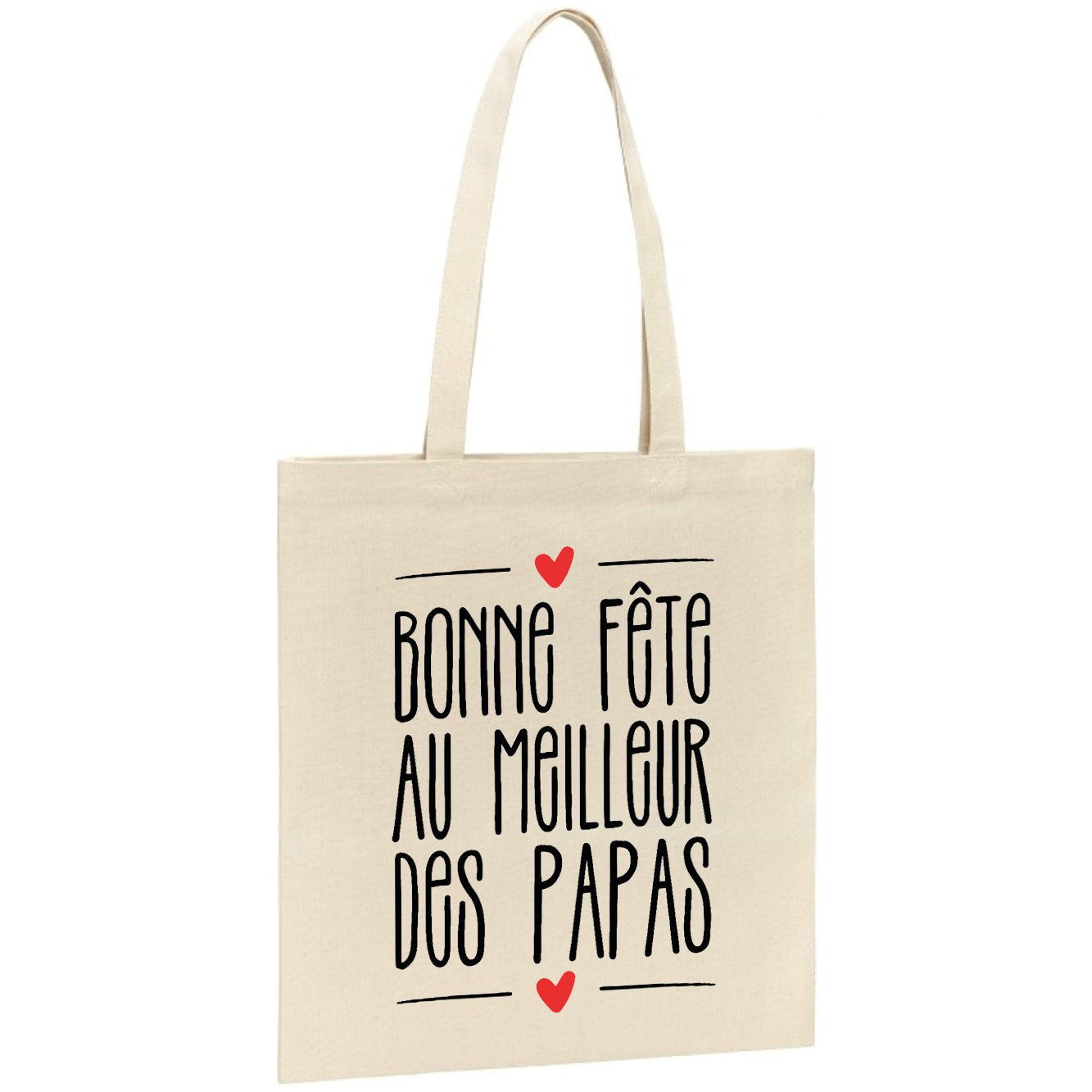 Tote bag Bonne fête au meilleur des papas 