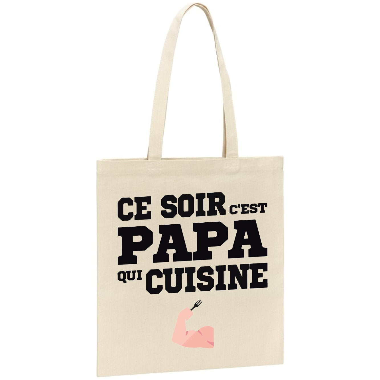 Tote bag Ce soir c'est papa qui cuisine 