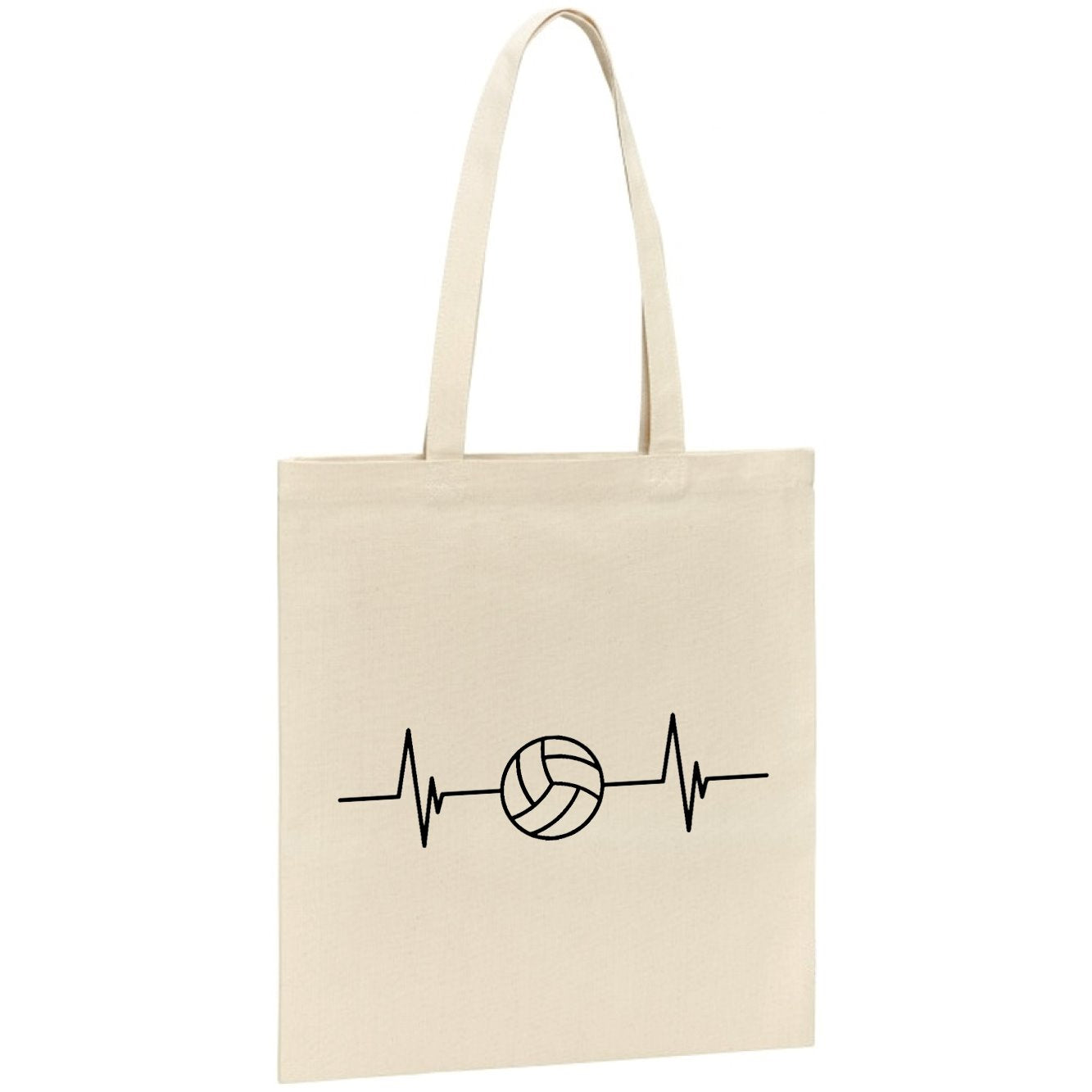 Tote bag Rythme cardiaque volley 