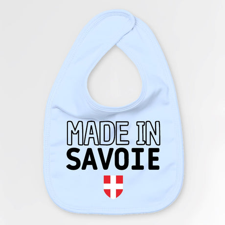Bavoir Bébé Made in Savoie Bleu