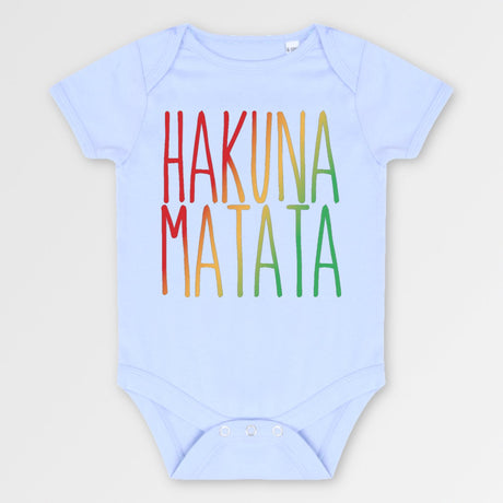 Body Bébé Hakuna Matata Bleu