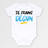 Body Bébé Je crains dégun Blanc