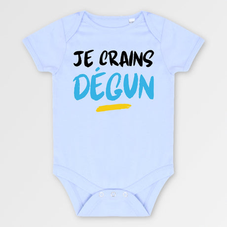 Body Bébé Je crains dégun Bleu