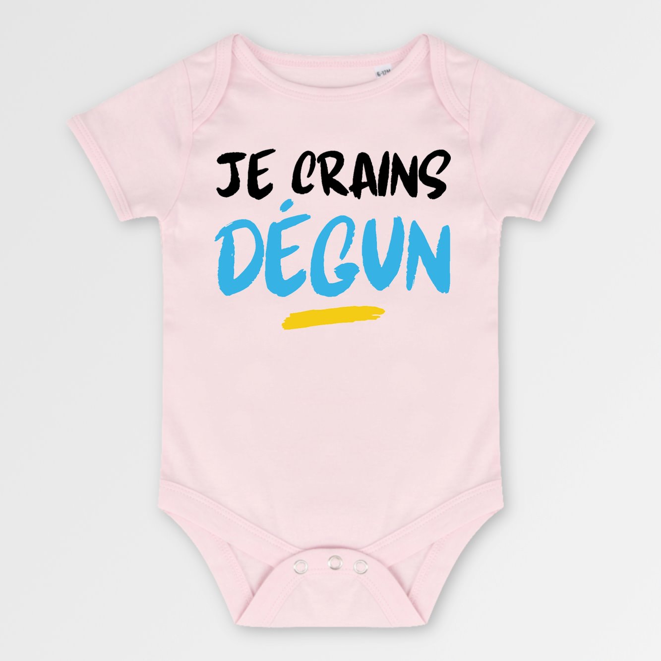 Body Bébé Je crains dégun Rose