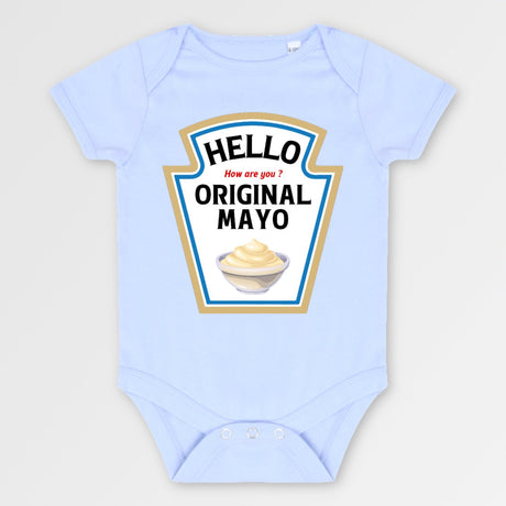 Body Bébé Ketchup Mayo Moutarde Mayo