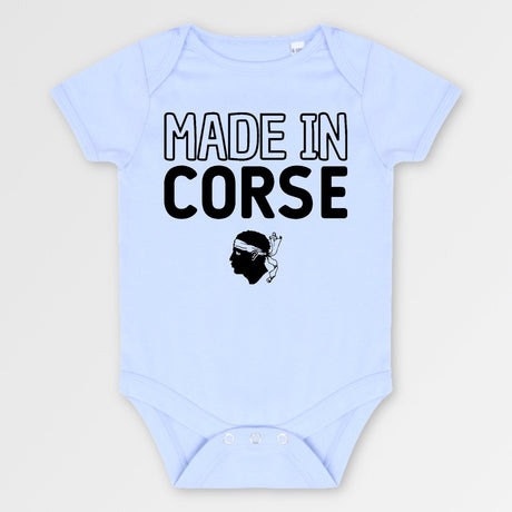 Body Bébé Made in Corse Bleu