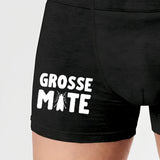 Boxer Homme Grosse mite Noir