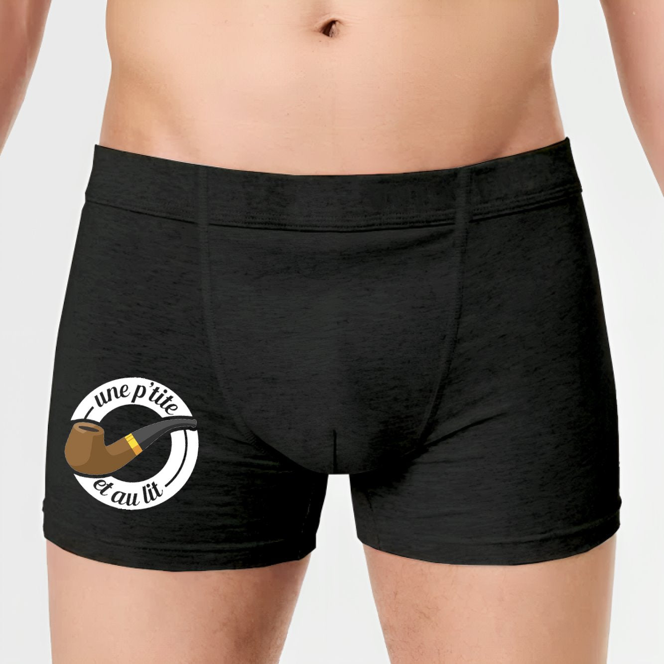 Boxer Homme Une petite pipe et au lit 