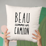 Coussin Beau comme un camion Beige