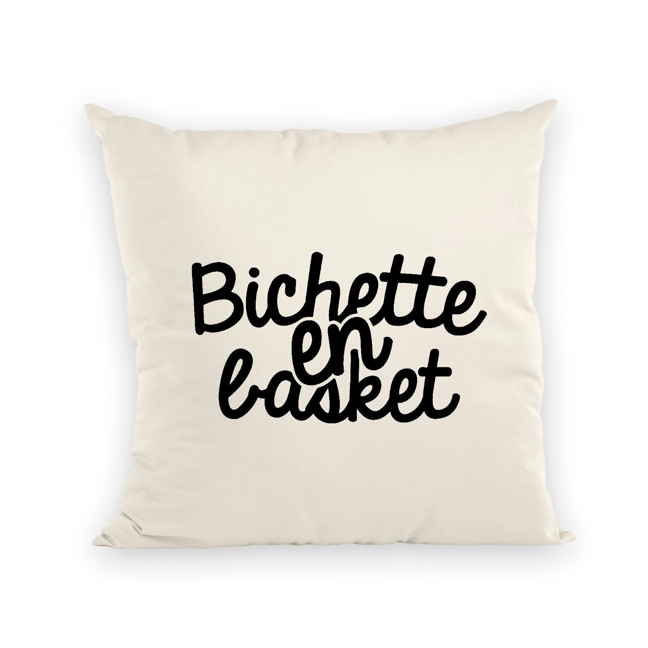 Coussin Bichette en basket 