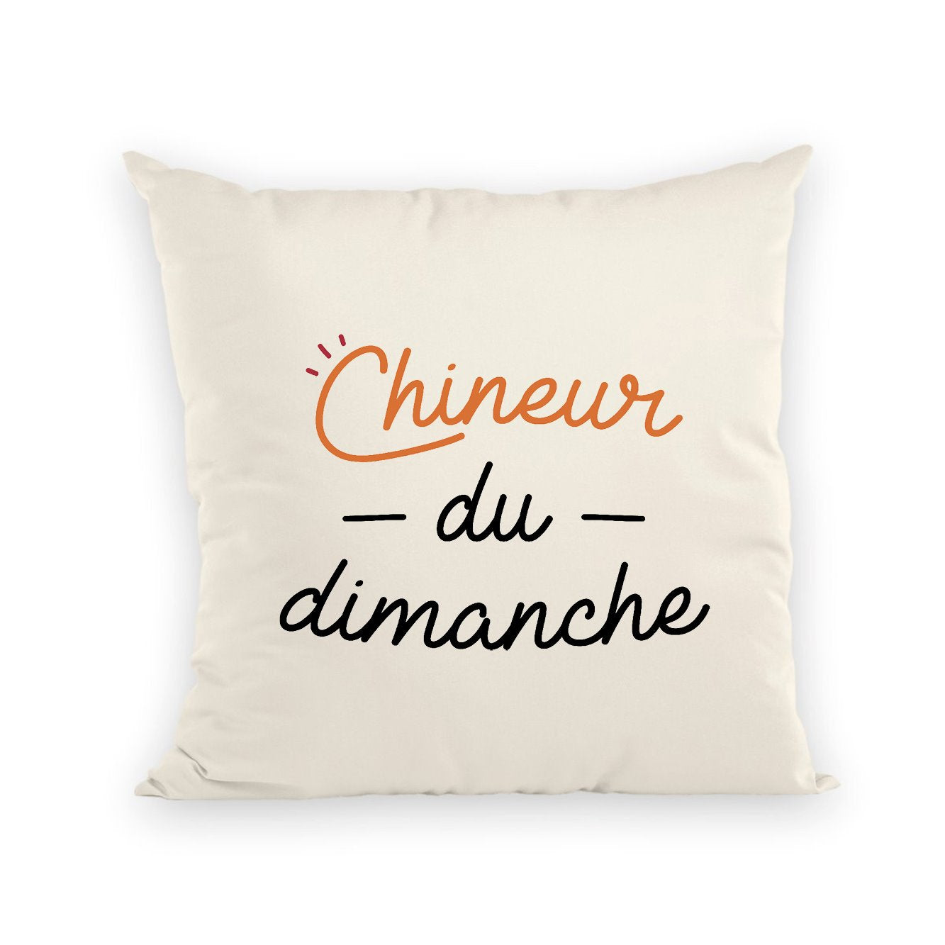 Coussin Chineur du dimanche 