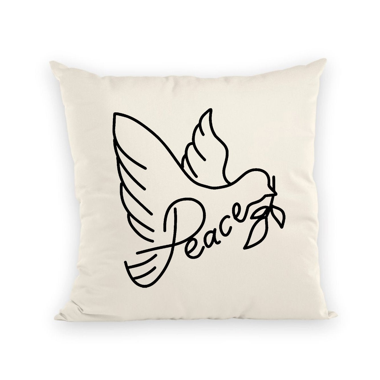 Coussin Colombe de la paix 