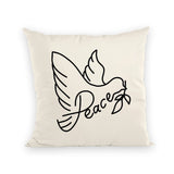 Coussin Colombe de la paix 