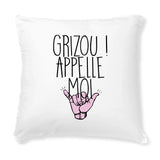 Coussin Grizou appelle moi 