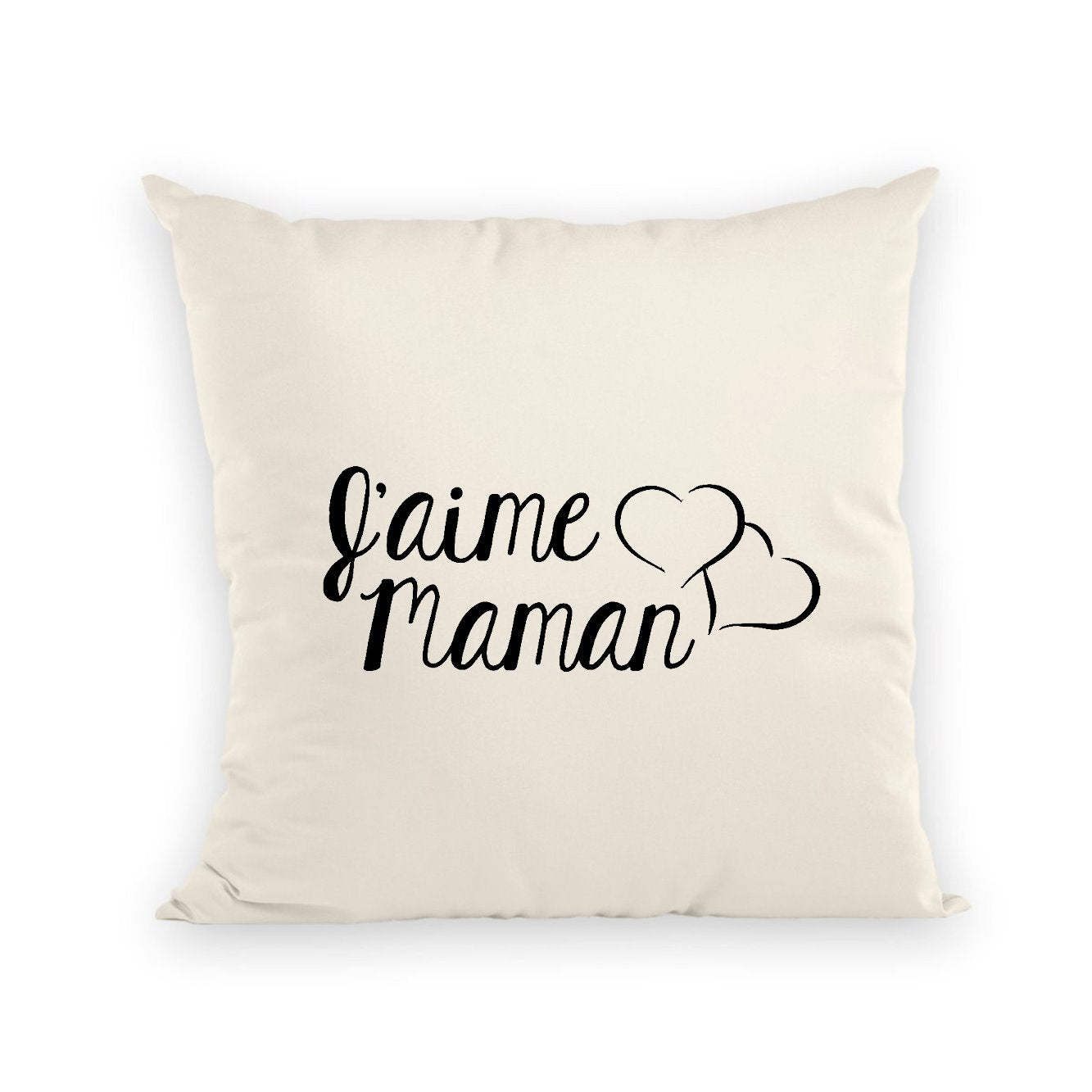 Coussin J'aime maman 