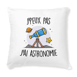 Coussin J'peux pas j'ai astronomie 