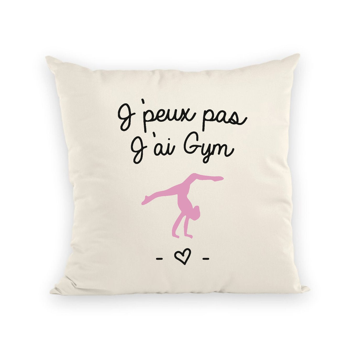 Coussin J'peux pas j'ai gym 