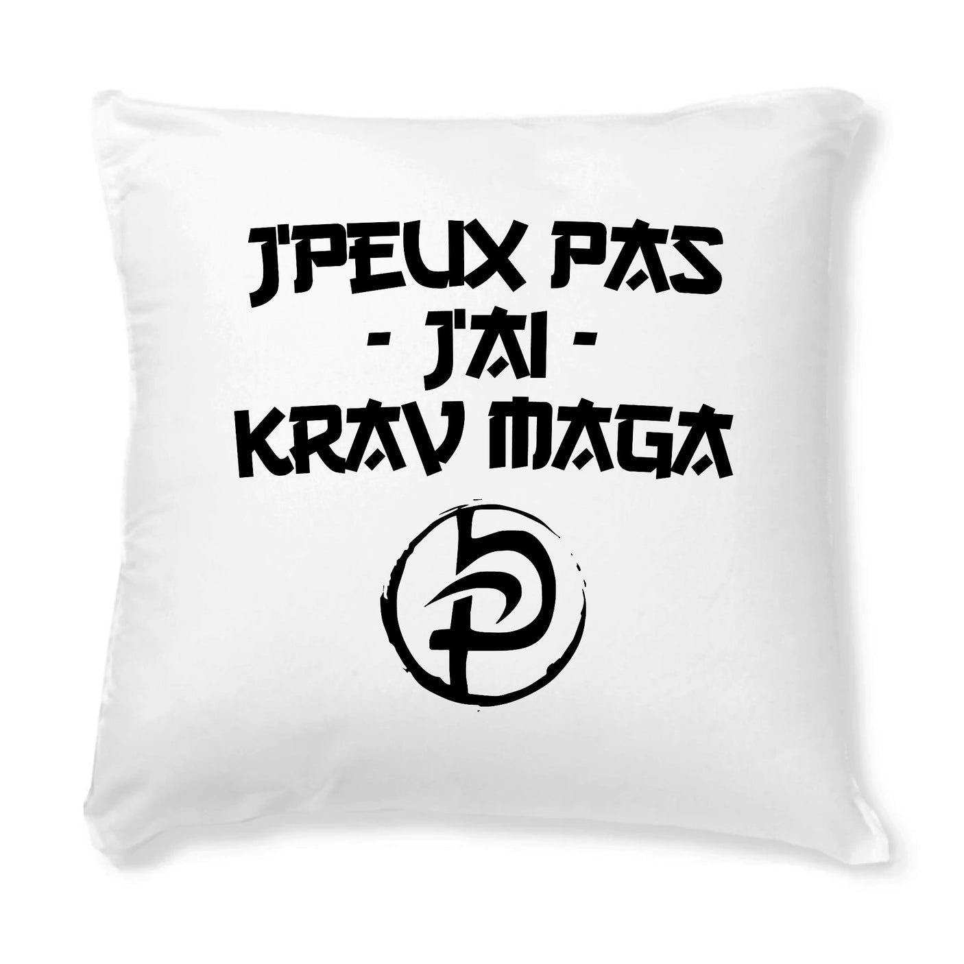 Coussin J'peux pas j'ai krav maga 